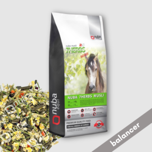 Nuba 7Herbs Musli Balancer 20kg - pasza ziołowa