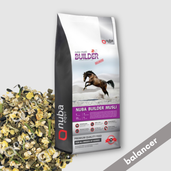 Nuba Builder Musli Balancer 20kg - konie chude, budowa mięśni