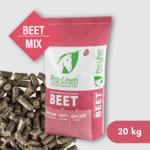 Pro-Linen Beet Mix 20 kg - szybkie i zbilansowane wysłodki buraczane z lucerną