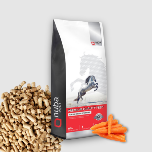 Nuba Rice&Carrot 15kg - otręby ryżowe z marchewką