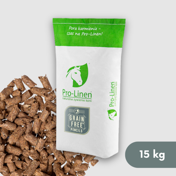 Pro-Linen Grain Free Pencils 15kg - pasza dla koni bez zboża i melasy