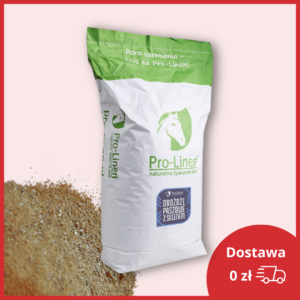 Worek z Drożdżami paszowymi z selenem dla koni.