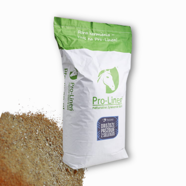 Pro-Linen Drożdże paszowe z selenem 20 kg - probiotyk dla koni
