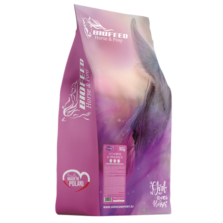 BIOFEED Horse & Pony Vitamins & Minerals 25 kg - witaminy i minerały dla koni