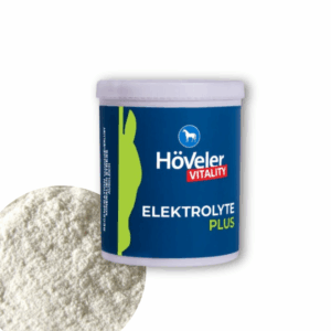 Elektrolity dla koni z witaminą E marki Hoveler w proszku.