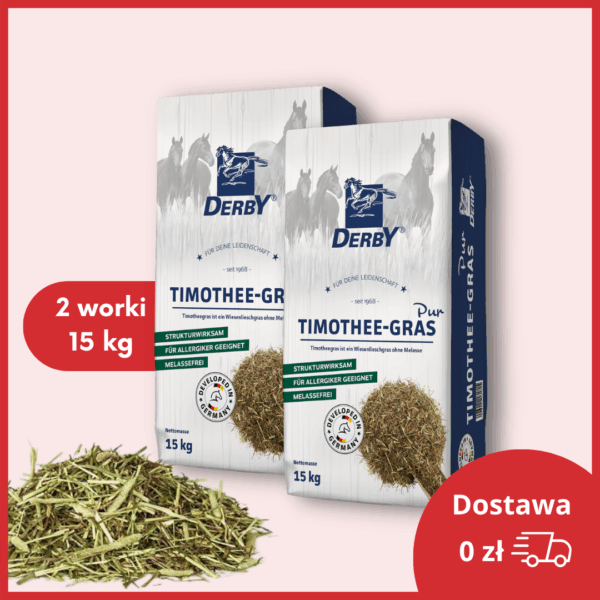 2x DERBY Timothee-Gras Pur 15 kg – sieczka z tymotki